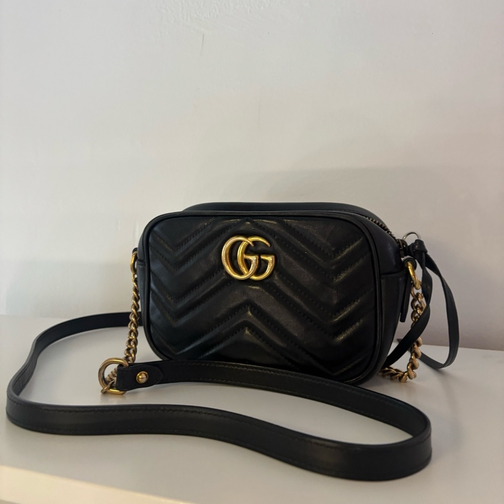 GG Marmont mini camera bag